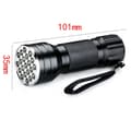 Pikkukuva 6 / 9: UV 21 LED 395NM Ultra Violet taskulamppu - havaitsee koiran virtsan