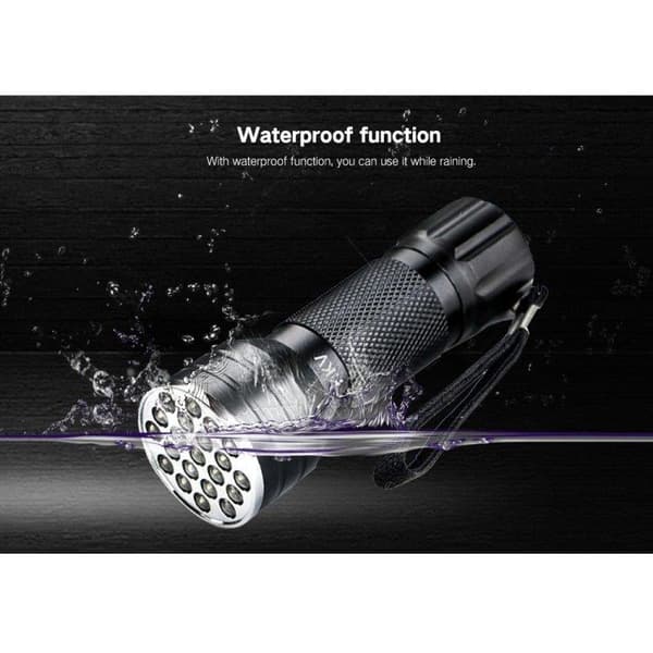 UV 21 LED 395NM Ultra Violet taskulamppu - havaitsee koiran virtsan