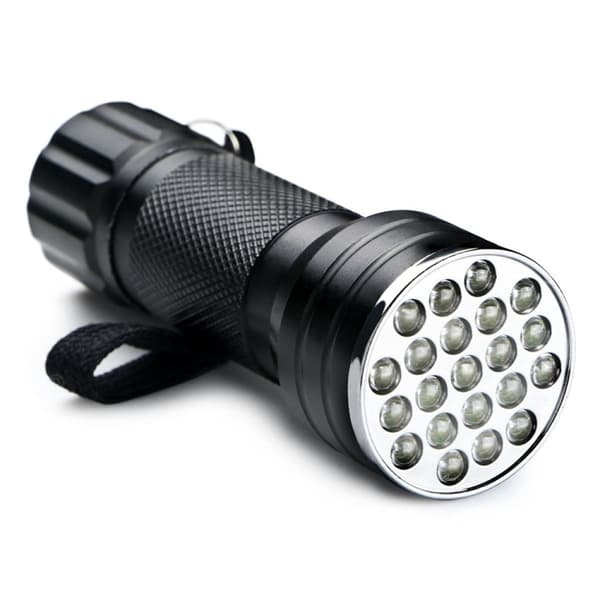 UV 21 LED 395NM Ultra Violet taskulamppu - havaitsee koiran virtsan