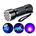 Pikkukuva 1 / 9: UV 21 LED 395NM Ultra Violet taskulamppu - havaitsee koiran virtsan