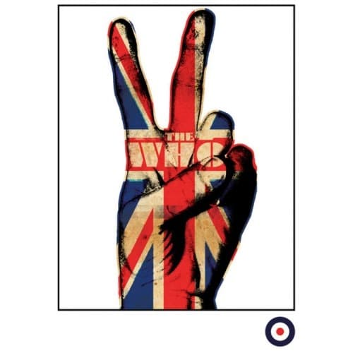 The Who Postcard: V Sign (Standard)