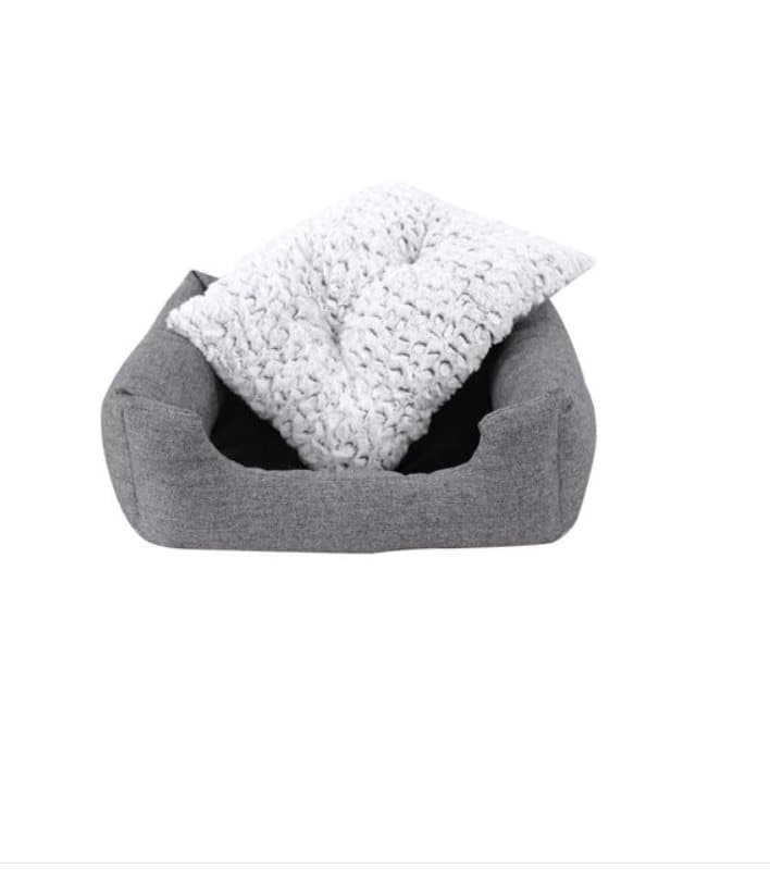 Segenn's - Lyxig hundsäng - För hundar upp till 20 KG - Bekväm hundsoffa - 80 x 60 x 26 cm
