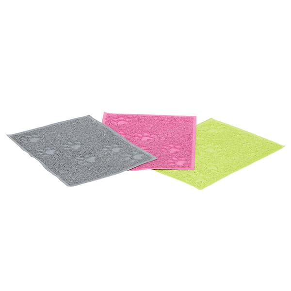 Halkfri matta för matskålar och kattlåda – 40x30 cm