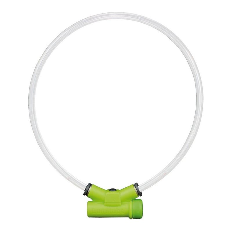 Hundhalsband Red Dingo Lysande varningslampa Grön Storlek S/M (15-50 cm)