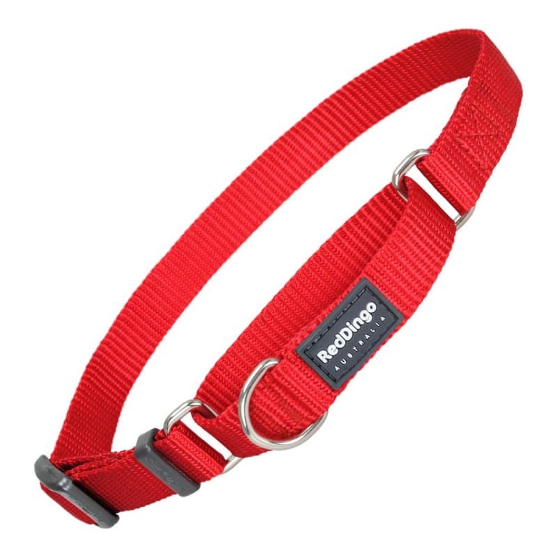 Hundhalsband Red Dingo Semi-choke Röd (33-50 cm) (2 x 32-47cm)