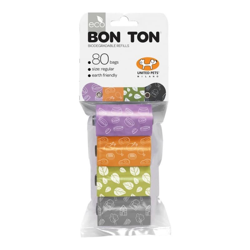 Spypåsar United Pets Bon Ton Regular Hund (4 x 20 uds)