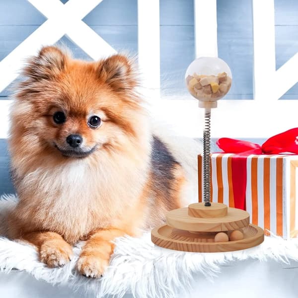 Djurleksak Med Inbyggd Boll