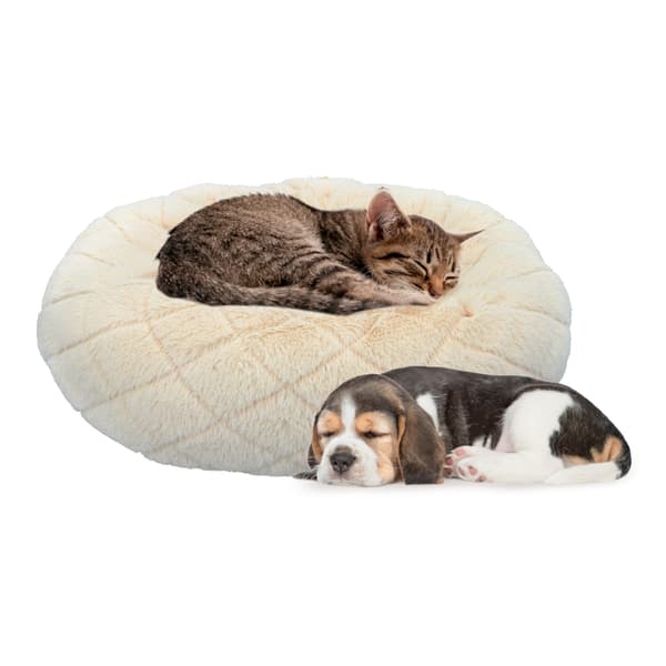 Pet Comfort Husdyrsseng Ø46 cm - Beige