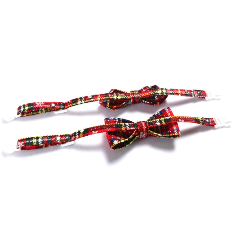 Christmas bow deals tie collar