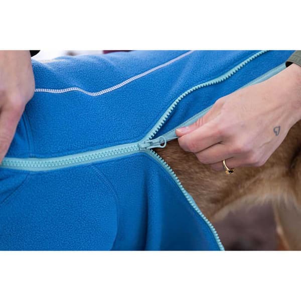 Ruffwear Fleece Climate Changer Blå L