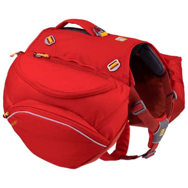 Ruffwear Sadeltaske Til Hund Palisades™ Rød L-XL