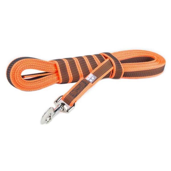 Julius K-9 Gummerat Koppel 20 Mm Orange 20 mm x 10 m