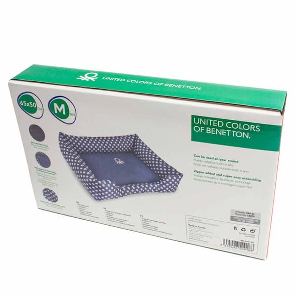 Benetton Lemmikkieläinsänky Sininen XL