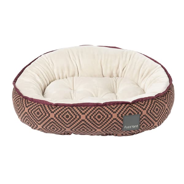 Fuzzyard Käännettävä Sänky Barcelona Maroon Beige L