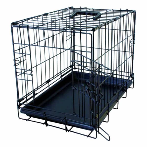 Duvo+ Metalic Dog Cage Xs 1 Door Svart