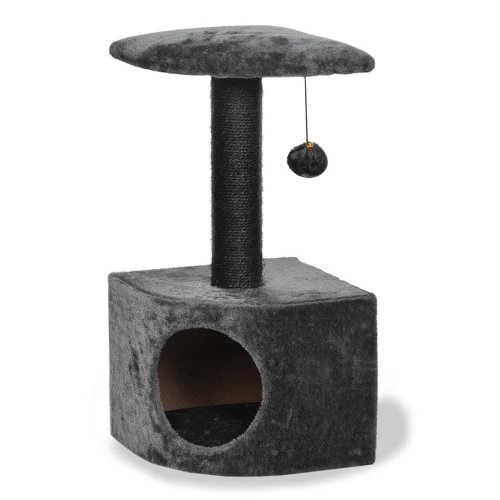 Duvo+ Benny Cat Scratcher Bed Tower 30x30x58 Cm Svart CDON