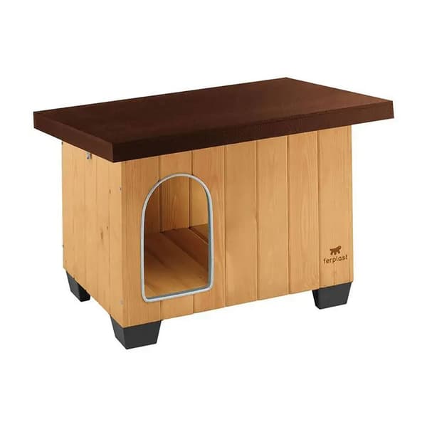 Ferplast Træ Kennel Baita 60 73x59x52 Cm Brun