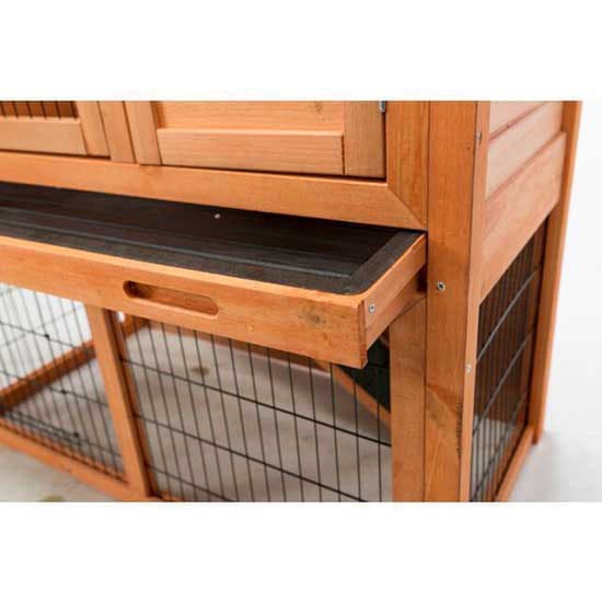 Trixie Ramp & Nest Husdjurshus Natura Brun 104 x 97 x 52 cm