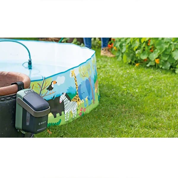 Bosch Professional Lammen Vesipumppu Gardenpump 18v-2000 Hopeinen