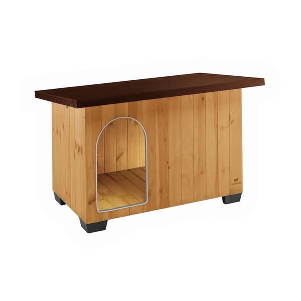 Ferplast Træ Kennel Baita 100 122x79x78 Cm Brun