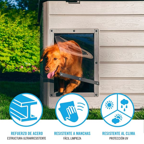 Lifetime Ultra Resistent Hundekabine Grå