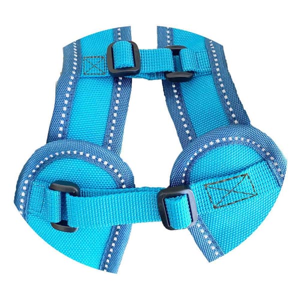 I-dog Sele Harnais Canicross X-back Blå XS