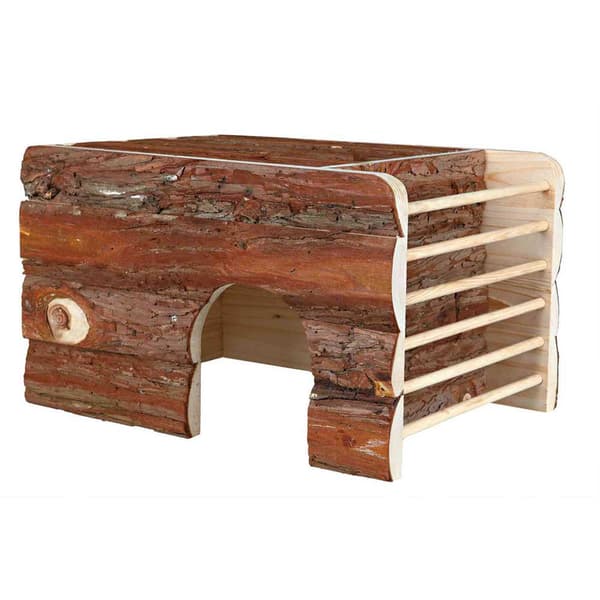 Trixie Husdjurshus Ila Natural Living 40x25x29 Cm Brun