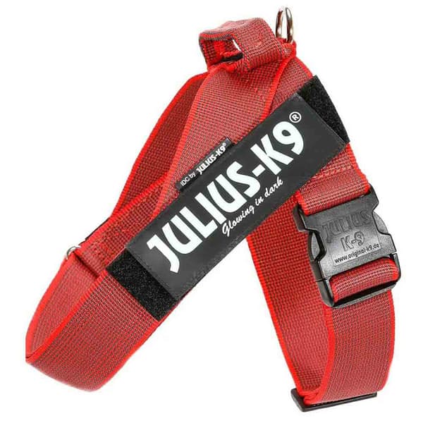 Julius K-9 Norsk Sele Idc Röd 2XL-3