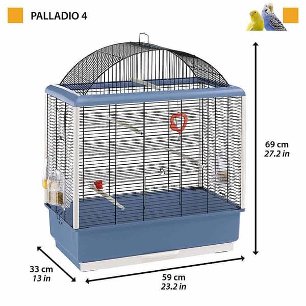 Ferplast Fuglebur Palladio 4 Sort