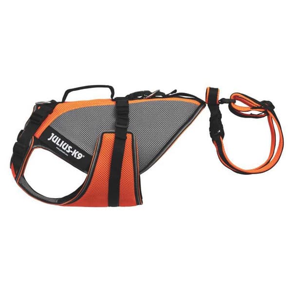 Julius K-9 Väst 4 In 1 Multifunctional Orange S