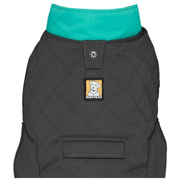 Ruffwear Quiltet Hundejakke Stumptown Grå S