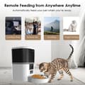 Miniatyrbild 3 av 3: Foderautomat med kamera och App till husdjur