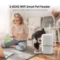 Miniatyrbild 4 av 4: Smart Foderautomat för husdjur - Vit