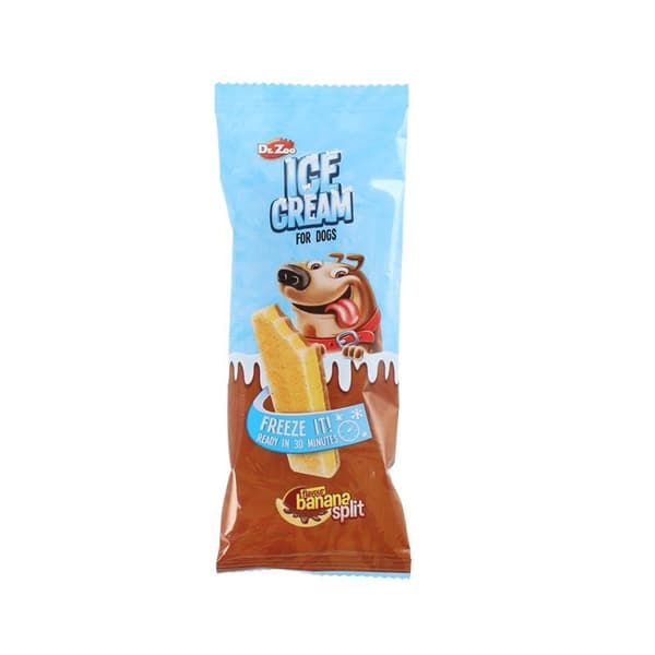 Dr. Zoo Ice Cream - Banana Split til kæledyr