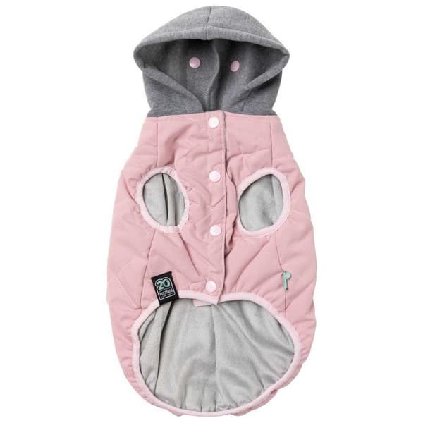 Fuzzyard Hundtröja Hoodie Cremorne Rosa 6