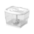 Miniatyrbillede 1 af 3: Petsuper vandfontæne til kæledyr 2,5L med lydløs drift og trådløs pumpe - hvid