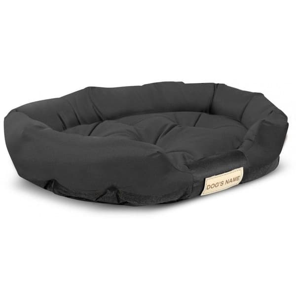 VANDTÆT HUNDESENG MED NAVN 130x105