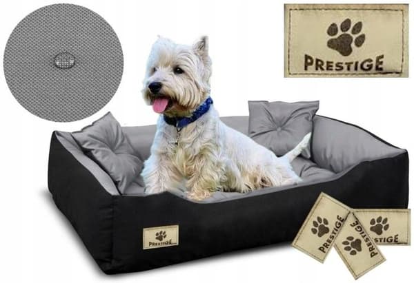 VANDTÆT HUNDESOFA 130x105cm PRESTIGE