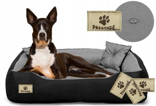 VANDTÆT HUNDESOFA 130x105cm PRESTIGE