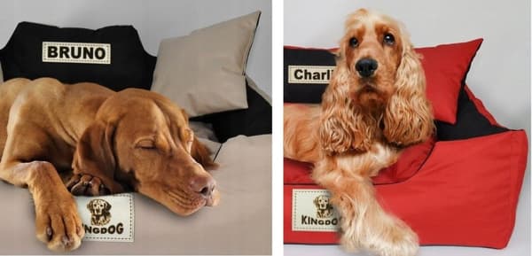 PERSONLIG HUNDSÄNG 115x95cm VATTENTÄT KINGHUND