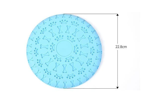 FRISBEE KOIRA LELU RUOKAKULLO VESI 2in1 SININEN