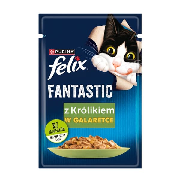 PURINA Felix Fantastic: kani - kissan märkäruoka - 85 g