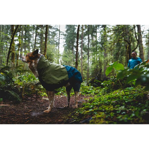 Ruffwear Sun Shower™ Regnfrakke Til Hund Grøn M