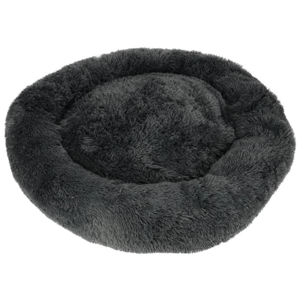 Hundeseng, katteseng, kravlegård, 100 cm, mørkegrå
