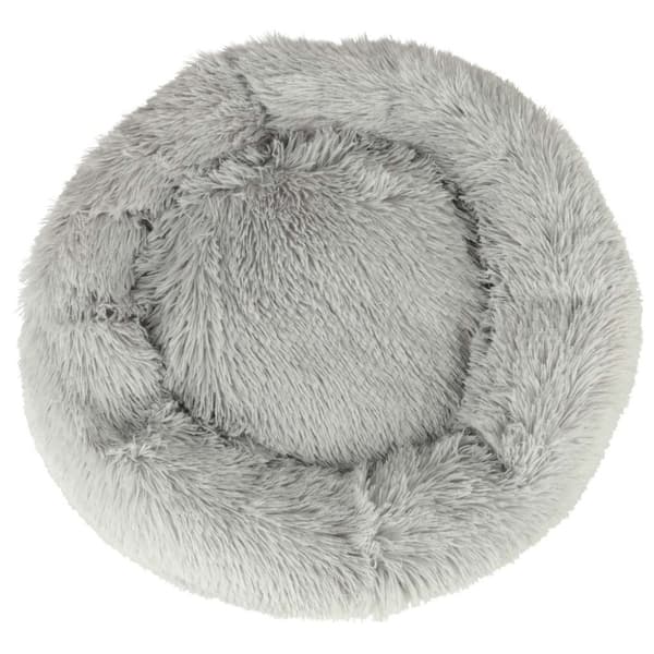 Koiran sänky, pehmotyyny, 60 cm, vaaleanharmaa