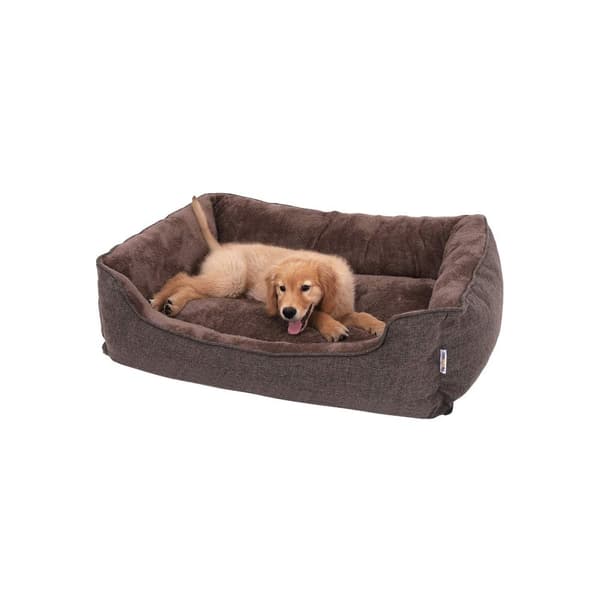 Hundekurv - vaskbar - 110 cm - brun