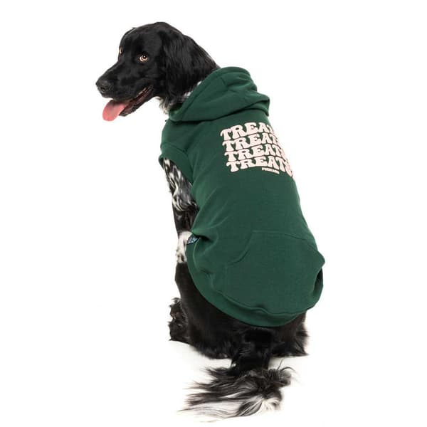 Fuzzyard Treats Hundehættetrøje Grøn 7