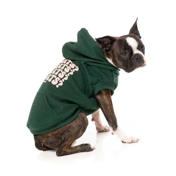 Fuzzyard Treats Hundehættetrøje Grøn 7