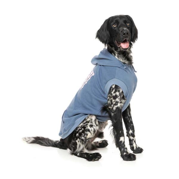Fuzzyard Treats Hundtröja Med Luva Blå 7