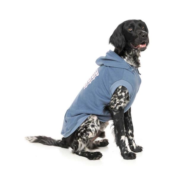 Fuzzyard Treats Hundtröja Med Luva Blå 7